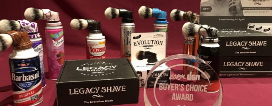 Legacy Shave Evolution Brush Wins Top Award