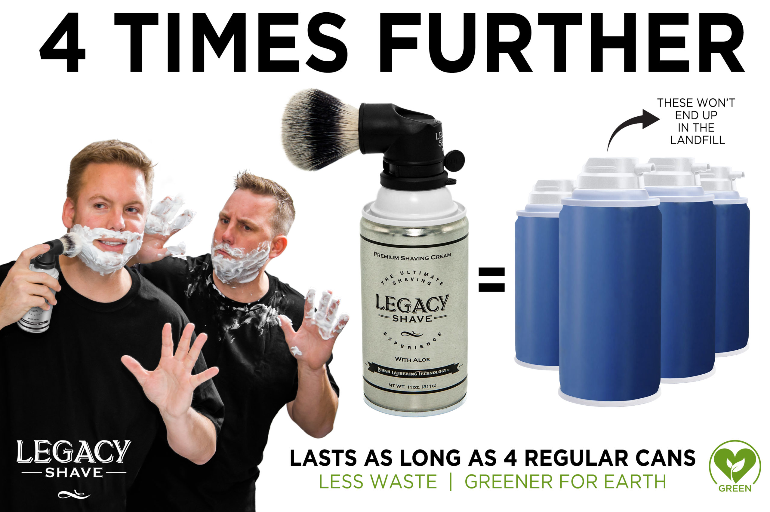 Legacy Shave Shark Tank Special (2-pack) – Legacy Shave: Unique Gifts For  Men