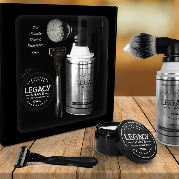 CUSTOMIZE Your Own Legacy Shave Ultimate Gift Set: Choose your Brush, Balm, & Razor