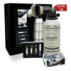 Legacy Shave's Trio Gift Set: Legacy Shave Brush w/ Shave Cream, Premium Handmade Bath Soap, and Heavy Duty 4 Piece Black Stainless Steel Nail Grooming Kit