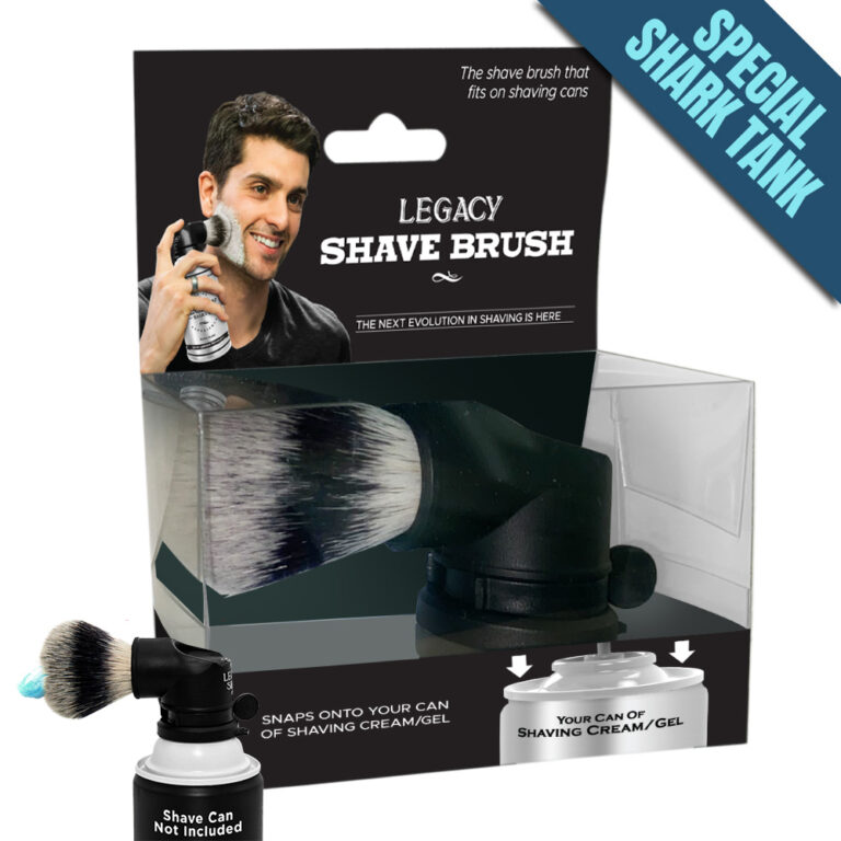 Legacy Shave Brush Shark Tank Special (single) (Shave Can Not Included
