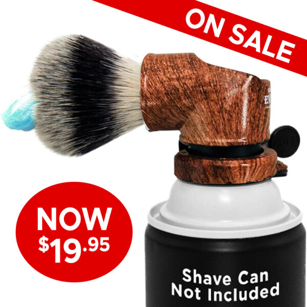 Legacy Shave's Evolution Brush - Wood Grain