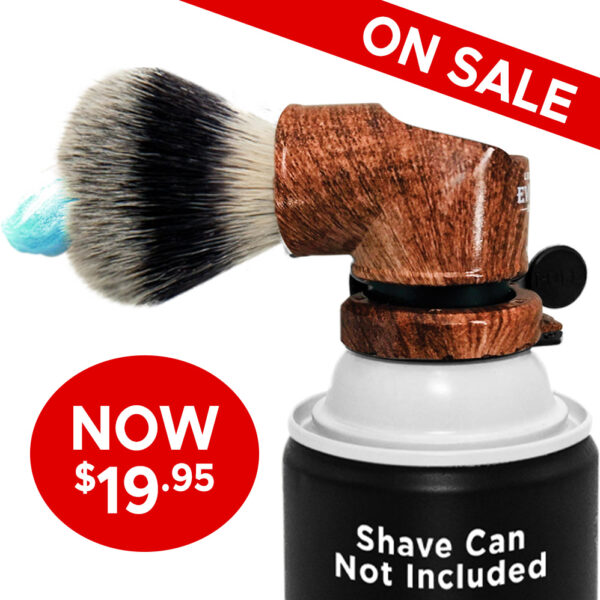 Legacy Shave's Evolution Brush - Wood Grain